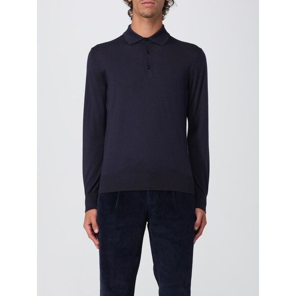 Agnona Polo Shirt Men Navy